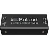 Roland V-1HD Portable 4 x HDMI Video Switcher & UVC-01 USB Capture Device Kit