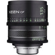Samyang XEEN CF 135mm T2.2 Cine Lens with focus and aperture markings, designed for full-frame cameras.