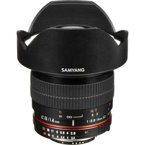 Samyang 14mm f/2.8 ED AS IF UMC Lens for Nikon F - BHM Store