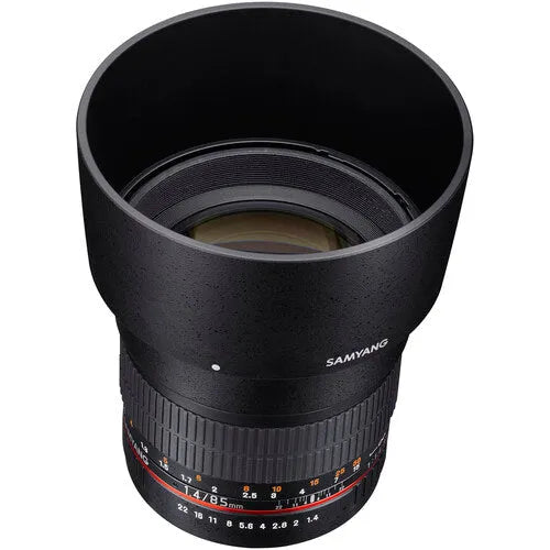 Samyang 85mm f/1.4 Aspherical Lens for Nikon With Focus Confirm Chip - BHM Store
