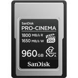 SanDisk 960GB PRO-CINEMA CFexpress Type A Memory Card