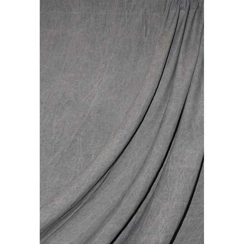 Savage Dark Gray Washed Muslin Backdrop 10 x 12'