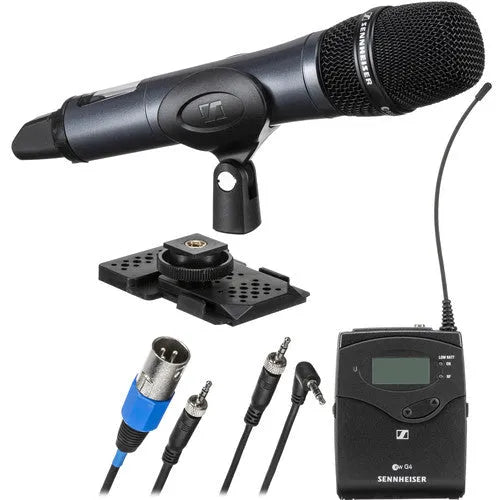 Sennheiser EW 135P G4 Camera-Mount Wireless Cardioid Handheld Microphone System