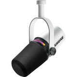 Shure MV7+ Podcast XLR/USB Microphone (White)