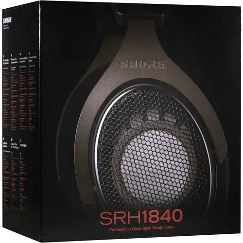 Shure SRH1840 Open-Back Over-Ear Headphones