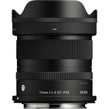 Sigma 15mm f/1.4 DC Contemporary
