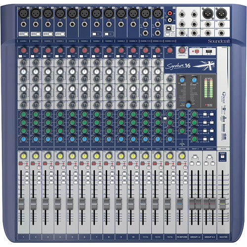 Soundcraft Signature 16 16-Input Mixer with Effects