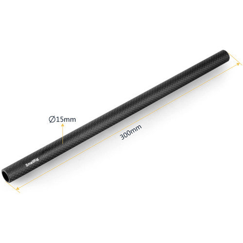 SmallRig 15mm Carbon Fiber Rod Set (12")
