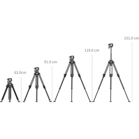 SmallRig AD-50 Pro Lightweight Video Carbon Fiber Tripod System
Smartphone Holder
Allen Wrench
Carrying Case