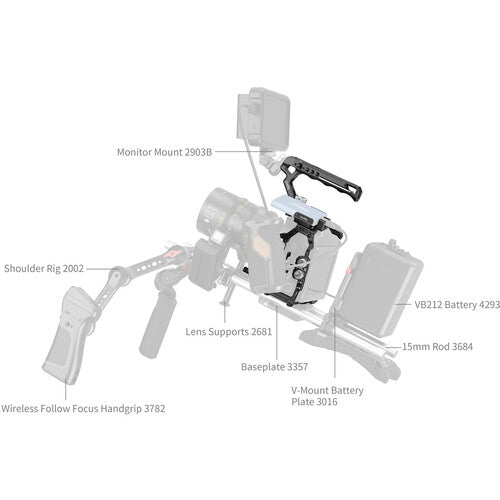 SmallRig Basic Cage Kit for Blackmagic Design Cinema Camera 6K