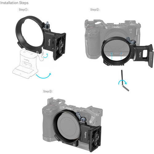 SmallRig Horizontal-to-Vertical Mounting Plate for Sony a7C II & a7CR