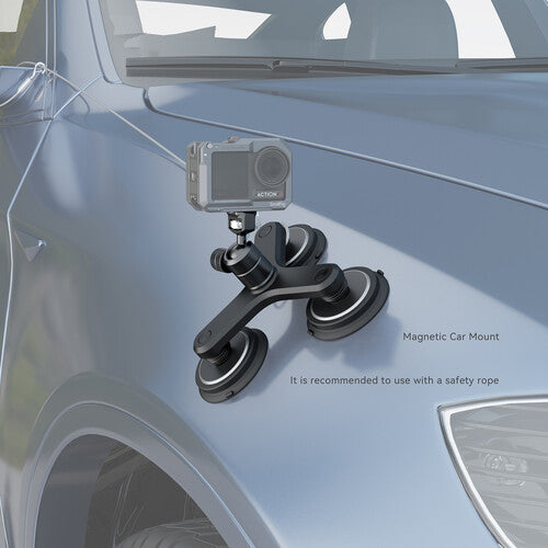 SmallRig Triple Magnetic Suction Cup Mounting Support Set for Action Cameras