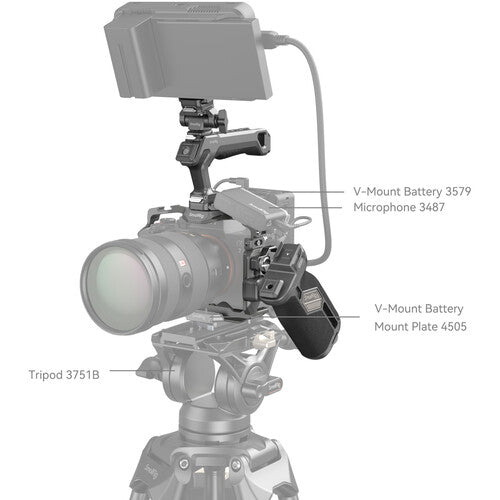 SmallRig HawkLock Quick Release Advanced Cage Kit for Sony a7R V, a7 IV & a7S III