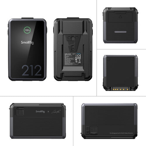 SmallRig x Caleb Pike VB212 Mini V-Mount Battery