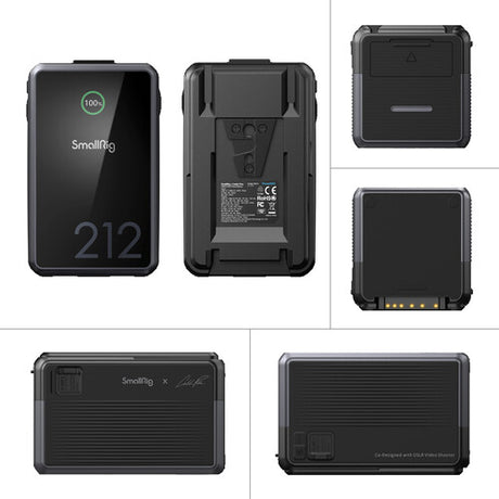SmallRig x Caleb Pike VB212 Mini V-Mount Battery