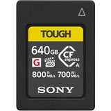 Sony CFexpress Type A TOUGH Memory Card in 4 Sizes