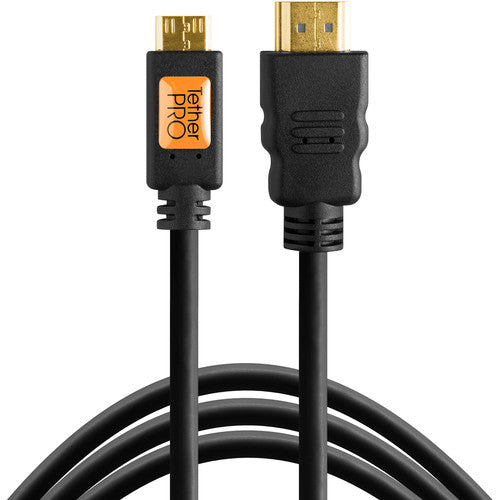 Tether Tools TetherPro High-Speed Mini-HDMI to HDMI Cable with Ethernet (15')