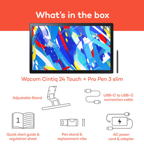 Wacom Cintiq 24 Creative Pen & Touch Display (2025)