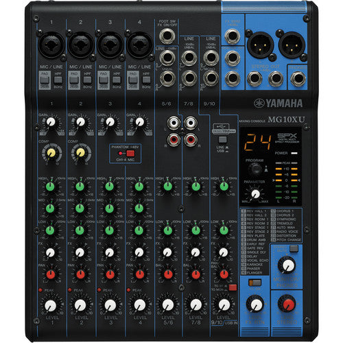 Yamaha MG10XU 10 Mixer | Dubai | Abu Dhabi | UAE – BHM Store