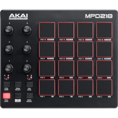 Akai Professional MPD218 USB Pad Controller