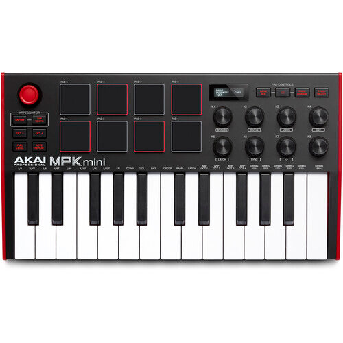 Akai Professional MPK Mini MK3 25-Key MIDI Controller in 4 Colors