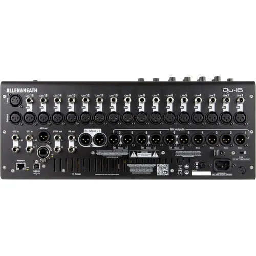 Allen & Heath Qu-16C Rackmountable Digital Mixer (Chrome Edition)