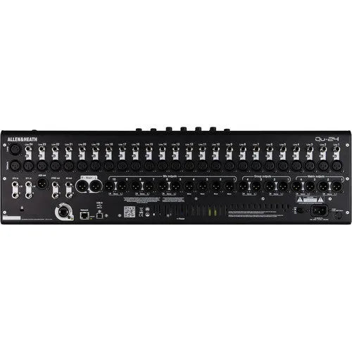 Allen & Heath Qu-24C 30-In/24-Out Digital Mixer (Chrome Edition)