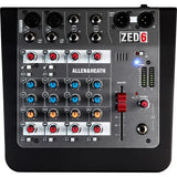 Allen & Heath ZED-6 Compact Analog Mixer