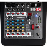 Allen & Heath ZED-6FX Compact Analog Mixer With On-Board Effects Engine