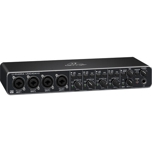 Behringer UMC404HD 4x4 Desktop USB Audio Interface