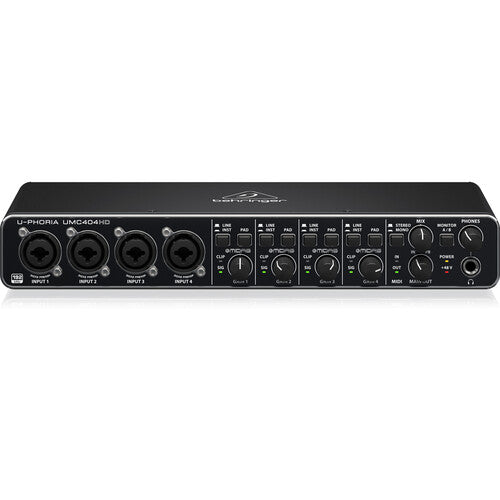 Behringer UMC404HD 4x4 Desktop USB Audio Interface