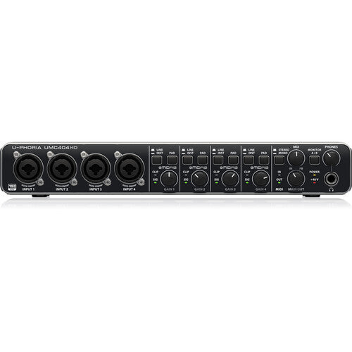 Behringer UMC404HD 4x4 Desktop USB Audio Interface