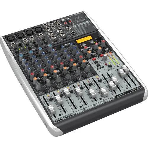 Behringer XENYX QX1204USB Premium Analog 12-Input Mixer with Multi-FX and USB/Audio Interface (Wireless Ready) - BHM Store