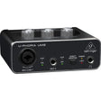 Behringer U-PHORIA UM2 2x2 USB Audio Interface with XENYX Mic Preamplifier - BHM Store