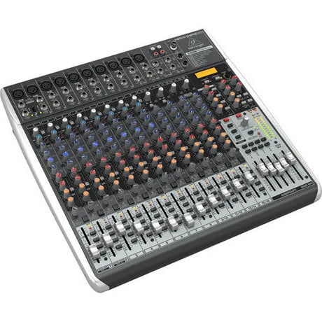 Behringer XENYX QX2442USB Premium Analog 24-Input Mixer with Multi-FX and USB/Audio Interface (Wireless Ready) - BHM Store