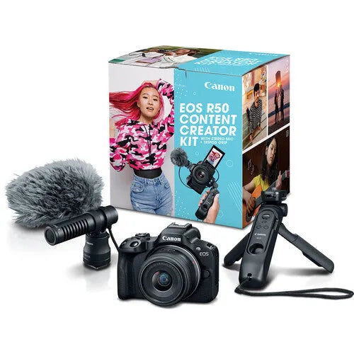 Canon EOS R50 Content Creator Kit - BHM Store