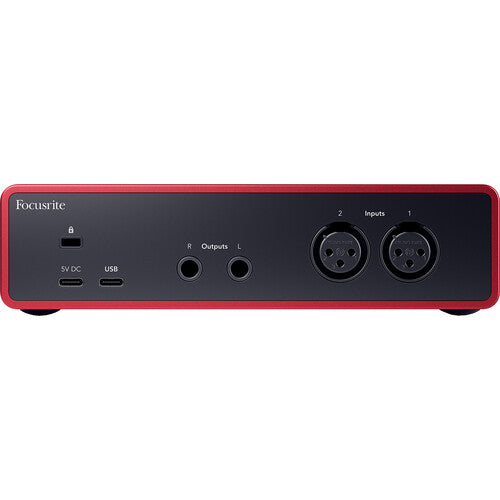 Focusrite Scarlett 2i2 USB-C Audio Interface (4th Generation)