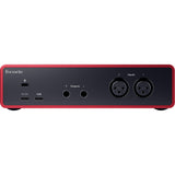 Focusrite Scarlett 2i2 USB-C Audio Interface (4th Generation)