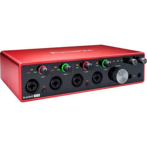Focusrite Scarlett 18i8 USB-C Audio/MIDI Interface (3rd Generation) - BHM Store