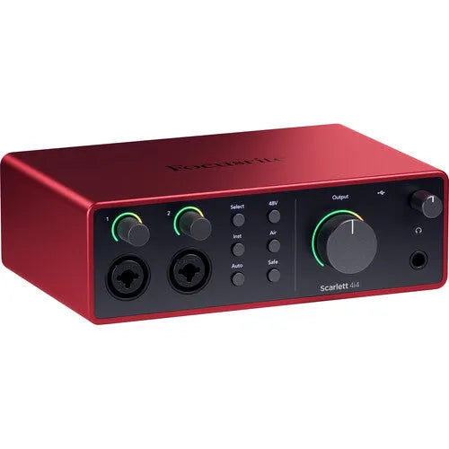 Focusrite Scarlett 4i4 USB-C Audio/MIDI Interface (4th Generation) - BHM Store