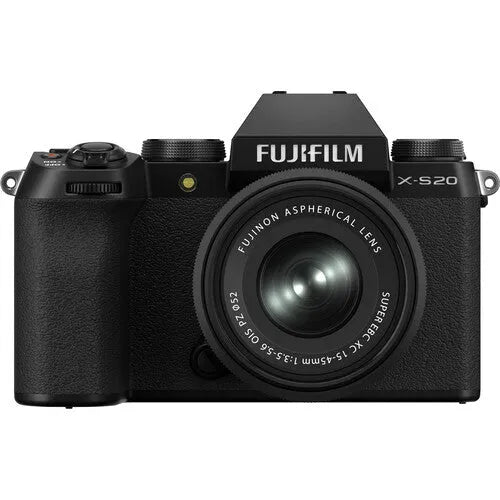 FUJIFILM X-S20 Mirrorless Camera with 15-45mm Lens (Black) - BHM Store
