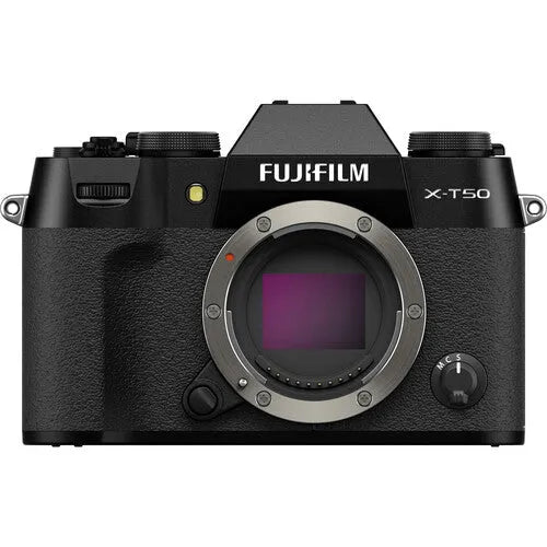 FUJIFILM X-T50 Mirrorless Camera (Black) - BHM Store