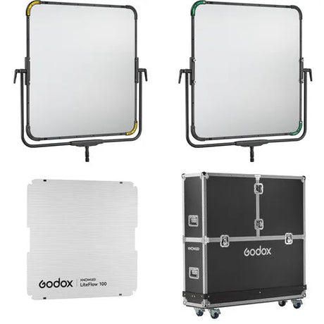 Godox KNOWLED LiteFlow 100 Double-Sided Reflector (101 x 101 cm, Travel Kit) - BHM Store
