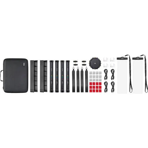 Godox TL30 RGB LED Tube Light (1', 4-Light Kit) - BHM Store