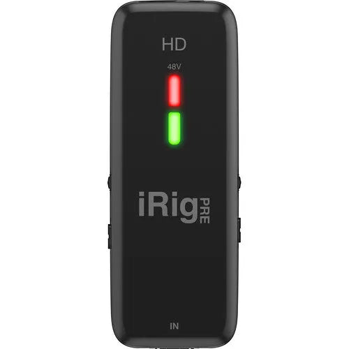 IK Multimedia iRig Pre HD Audio Interface with Mic Pre - BHM Store