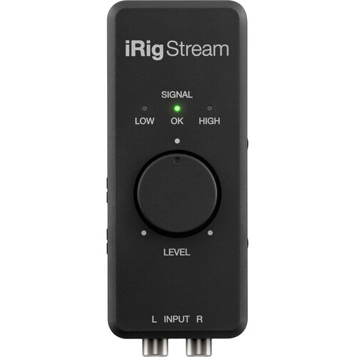 IK Multimedia iRig Stream Ultracompact 2x2 Audio Interface for Computers, Smartphones, and Tablets - BHM Store