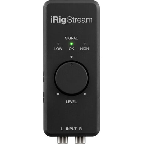 IK Multimedia iRig Stream Ultracompact 2x2 Audio Interface for Computers, Smartphones, and Tablets - BHM Store