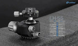 Leofoto LH-55 55mm Low Profile Ball Head + QP-70N QR Plate