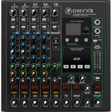 Mackie Onyx8 8-Channel Premium Analog Mixer with Multitrack USB