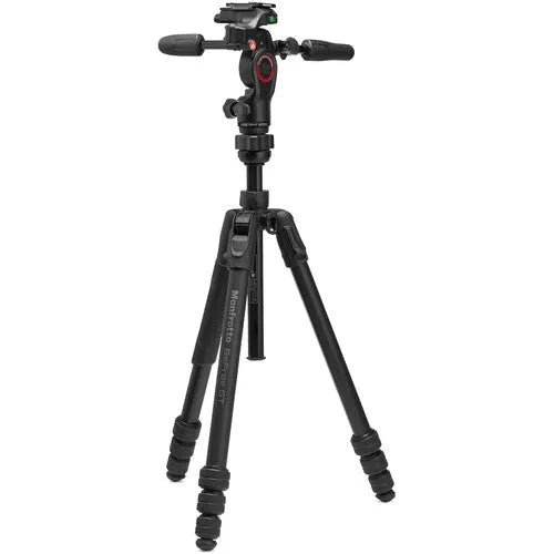 Manfrotto Befree GT PRO Aluminum Travel Tripod with 3-Way Pan/Tilt Head - BHM Store